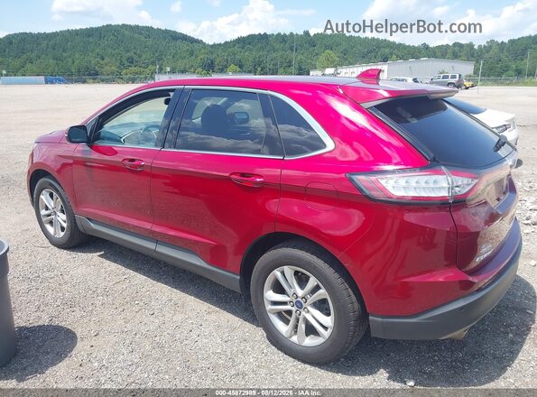 2FMPK3J94HBC47261 2017 FORD EDGE Red Задня ліва чверть