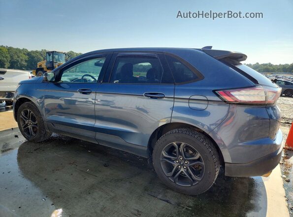 2FMPK3J94JBB56044 2018 FORD EDGE Blue უკანა მარცხენა