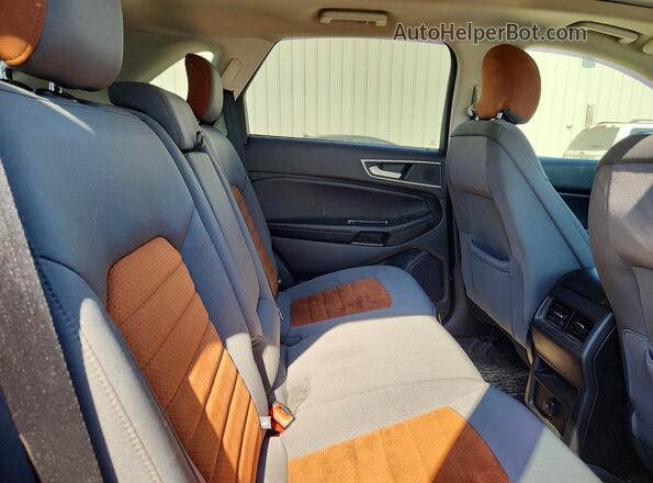 2FMPK3J94JBB56044 2018 FORD EDGE Blue უკანა სალონის ხედი
