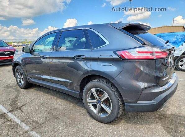 2FMPK3J94KBC45579 2019 FORD EDGE Gray Trasero izquierdo