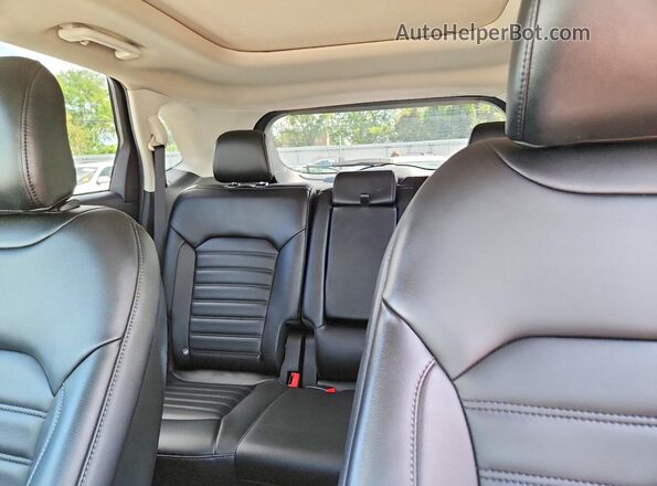 2FMPK3J94KBC45579 2019 FORD EDGE Gray Vista de los asientos traseros