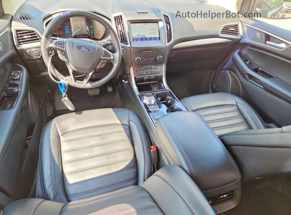 2FMPK3J94KBC45579 2019 FORD EDGE Gray Vista del salpicadero