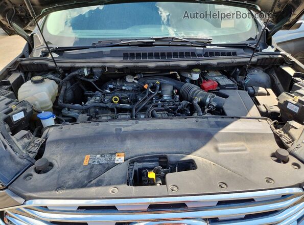 2FMPK3J94KBC45579 2019 FORD EDGE Gray Vista del compartimento del motor