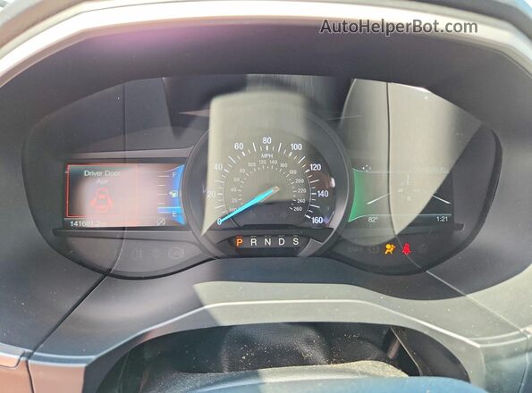 2FMPK3J94KBC45579 2019 FORD EDGE Gray Vista del cuadro de instrumentos