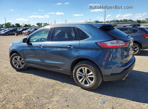 2FMPK3J94KBC69641 2019 FORD EDGE Blue Rear left