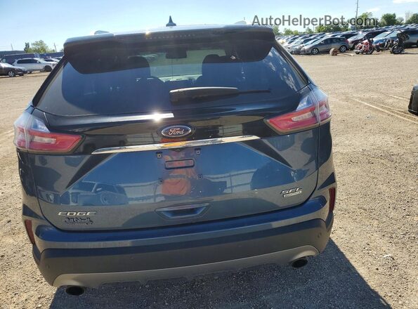 2FMPK3J94KBC69641 2019 FORD EDGE Blue Rear view