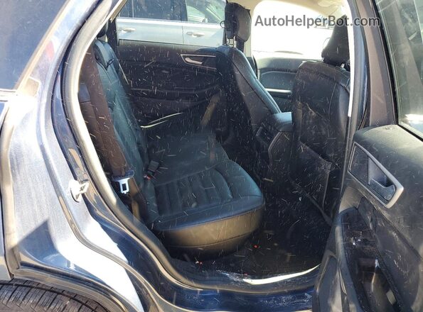 2FMPK3J94KBC69641 2019 FORD EDGE Blue Rear interior view