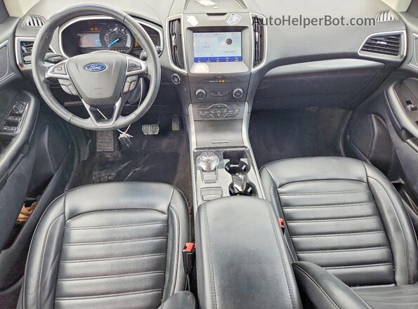 2FMPK3J94LBA58070 2020 FORD EDGE White Вид панелі приладів