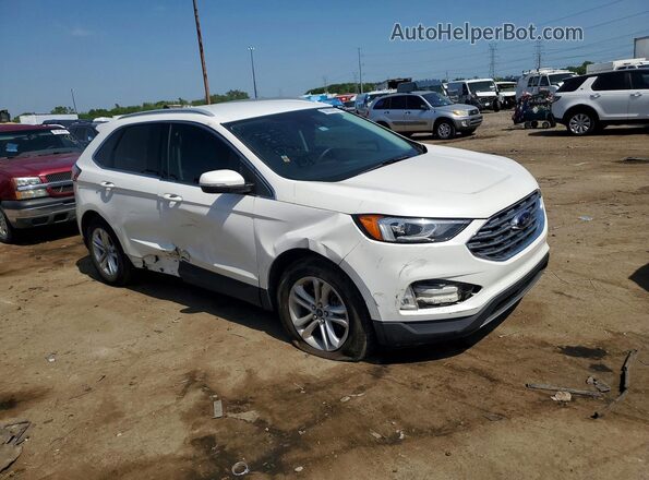 2FMPK3J94LBB29767 2020 FORD EDGE White Передня права чверть