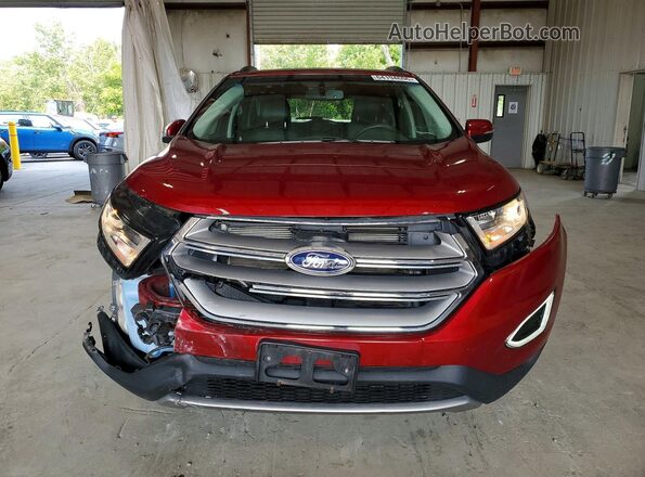 2FMPK3J95GBB91202 2016 FORD EDGE White Widok z przodu