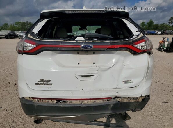 2FMPK3J95HBB25167 2017 FORD EDGE White Rear view