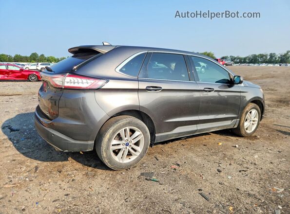2FMPK3J95JBB64430 2018 FORD EDGE Gray Rear right