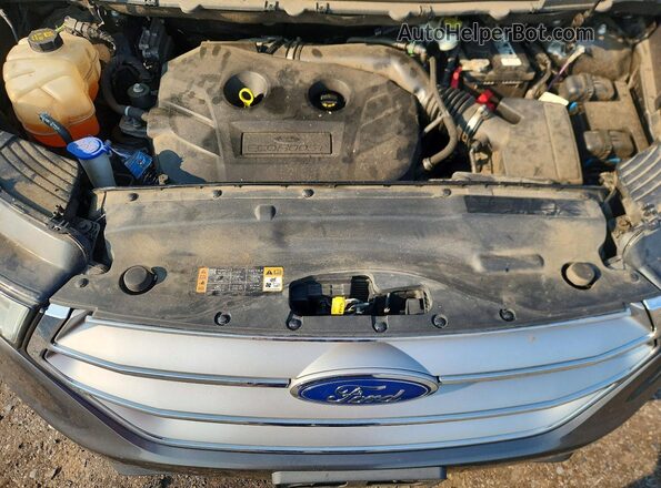 2FMPK3J95JBB64430 2018 FORD EDGE Gray Engine compartment view