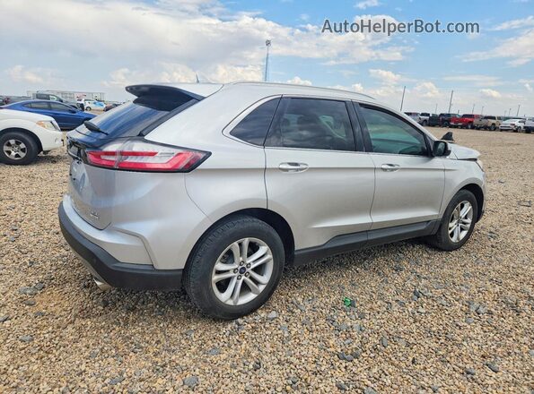 2FMPK3J95KBC36292 2019 FORD EDGE Silver Tył prawy