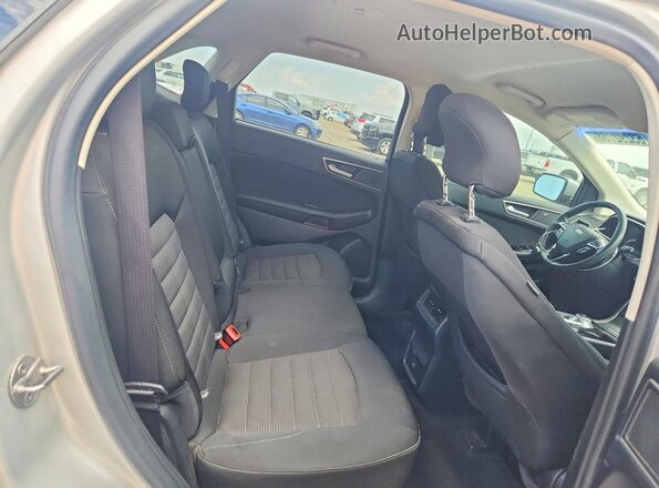 2FMPK3J95KBC36292 2019 FORD EDGE Silver Widok wnętrza z tyłu