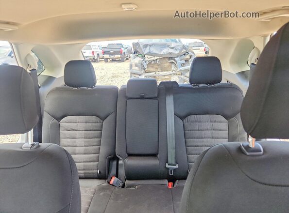 2FMPK3J95KBC36292 2019 FORD EDGE Silver Widok tylnych siedzeń