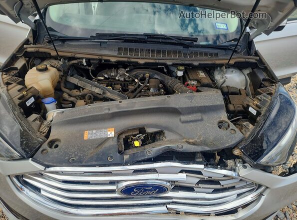2FMPK3J95KBC36292 2019 FORD EDGE Silver Widok komory silnika