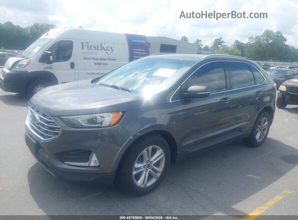 2FMPK3J95LBA28835 2020 FORD EDGE Gray Vista tres cuartos delantera izquierda
