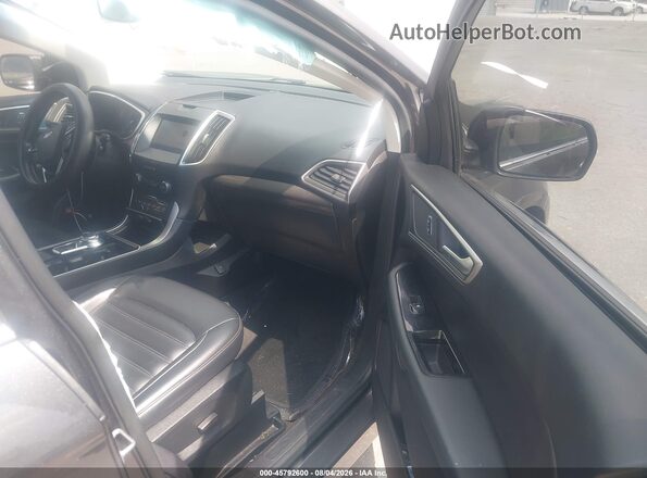 2FMPK3J95LBA28835 2020 FORD EDGE Gray Vista interior delantera