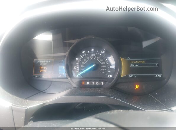 2FMPK3J95LBA28835 2020 FORD EDGE Gray Vista de los asientos traseros