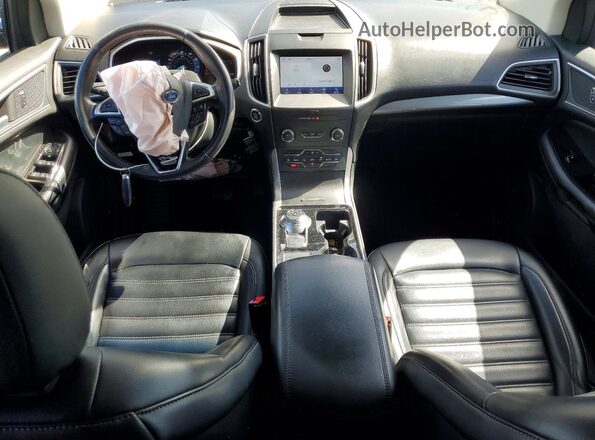 2FMPK3J95LBA50348 2020 FORD EDGE Black Widok deski rozdzielczej