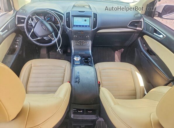 2FMPK3J95LBA93300 2020 FORD EDGE White Dashboard view