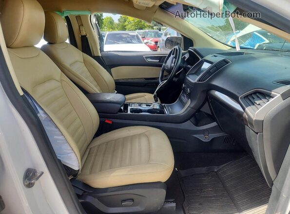 2FMPK3J95LBA93300 2020 FORD EDGE White Front interior view
