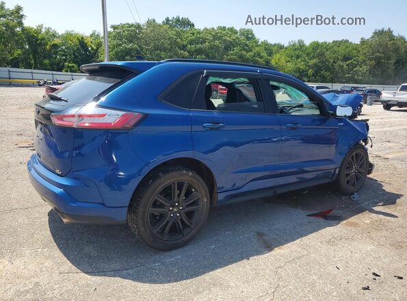 2FMPK3J95LBB14971 2020 FORD EDGE Blue უკანა მარჯვენა
