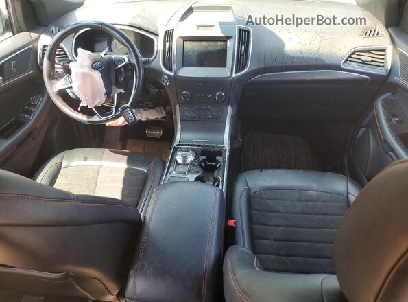 2FMPK3J95LBB14971 2020 FORD EDGE Blue წინა პანელის ხედი