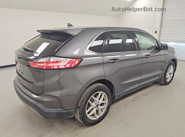 2FMPK3J95MBA50710 2021 FORD EDGE Gray Задня права чверть