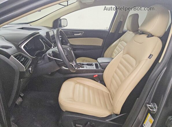 2FMPK3J95MBA50710 2021 FORD EDGE Gray Вид салону спереду