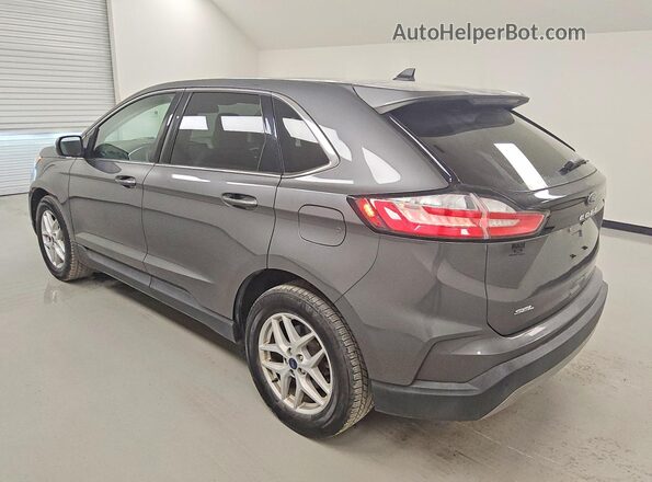 2FMPK3J95MBA50710 2021 FORD EDGE Gray Задня ліва чверть