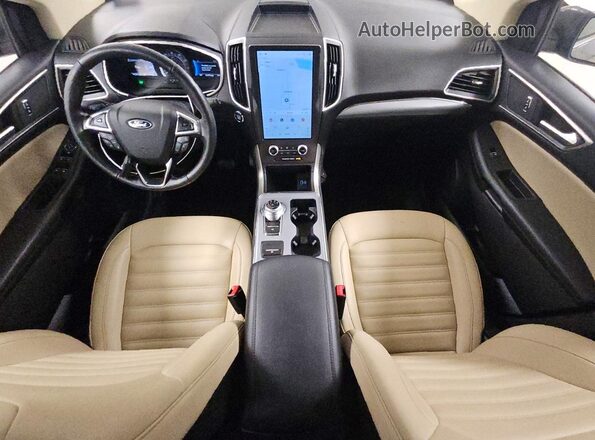 2FMPK3J95MBA50710 2021 FORD EDGE Gray Вид панелі приладів