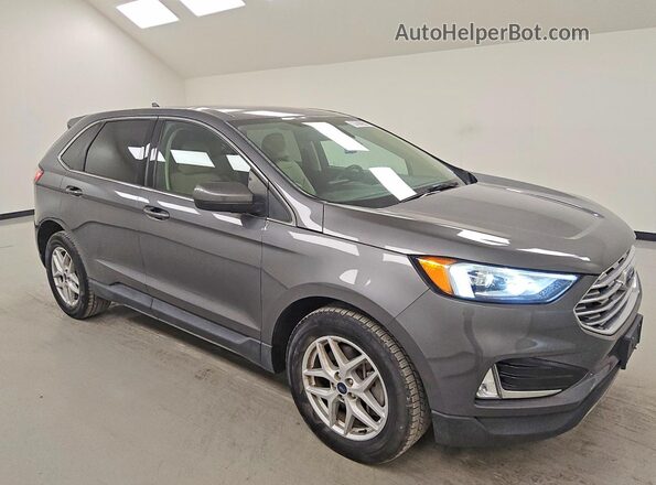 2FMPK3J95MBA50710 2021 FORD EDGE Gray Передня права чверть
