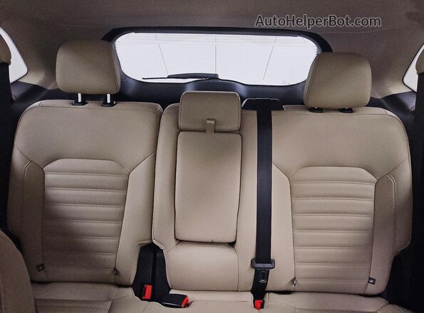 2FMPK3J95MBA50710 2021 FORD EDGE Gray Вид задніх сидінь
