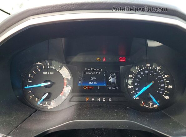 2FMPK3J96GBB32031 2016 FORD EDGE White Вид щитка приладів