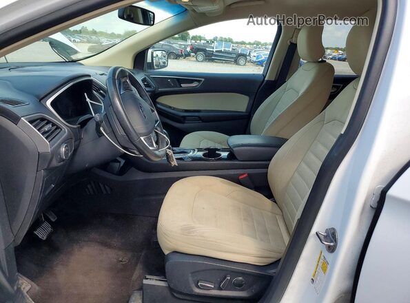 2FMPK3J96GBB32031 2016 FORD EDGE White Вид салону спереду