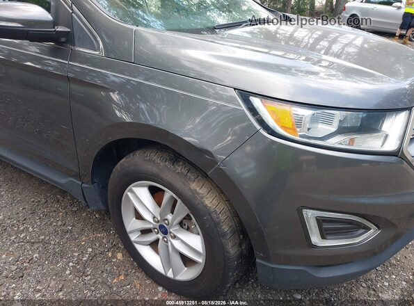 2FMPK3J96GBC25471 2016 FORD EDGE Gray Front view