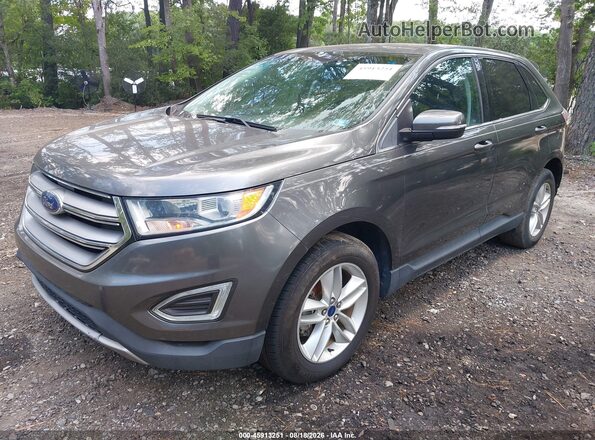 2FMPK3J96GBC25471 2016 FORD EDGE Gray Front left
