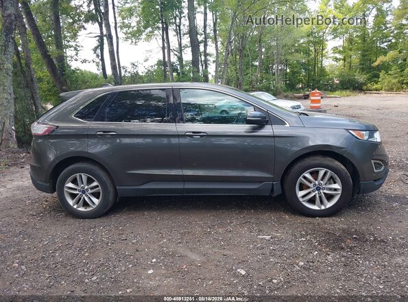 2FMPK3J96GBC25471 2016 FORD EDGE Gray Rear interior view