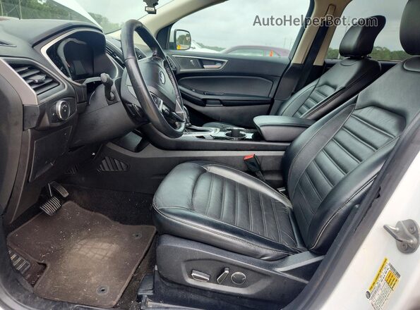 2FMPK3J96JBB19397 2018 FORD EDGE White წინა სალონის ხედი