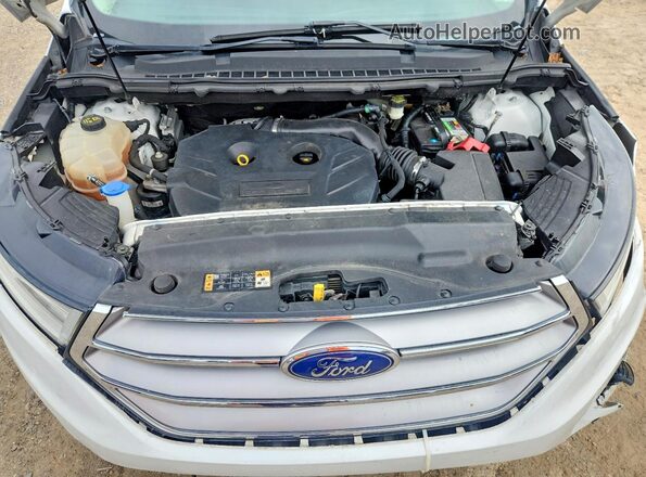 2FMPK3J96JBB19397 2018 FORD EDGE White ძრავის განყოფილების ხედი