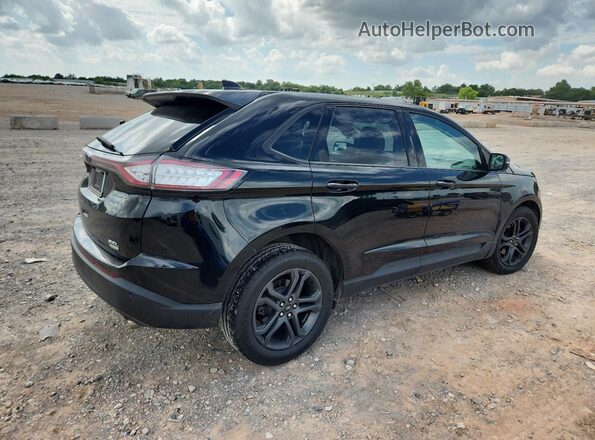 2FMPK3J96JBB35745 2018 FORD EDGE Black Tył prawy