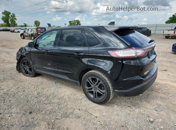 2FMPK3J96JBB35745 2018 FORD EDGE Black Tył lewy