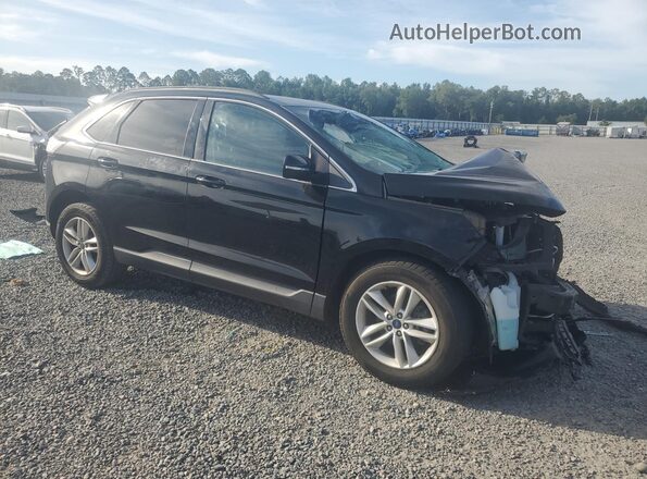 2FMPK3J96JBB66736 2018 FORD EDGE Черный Передняя правая четверть