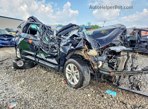 2FMPK3J96KBB00723 2019 FORD EDGE Black Передня права чверть