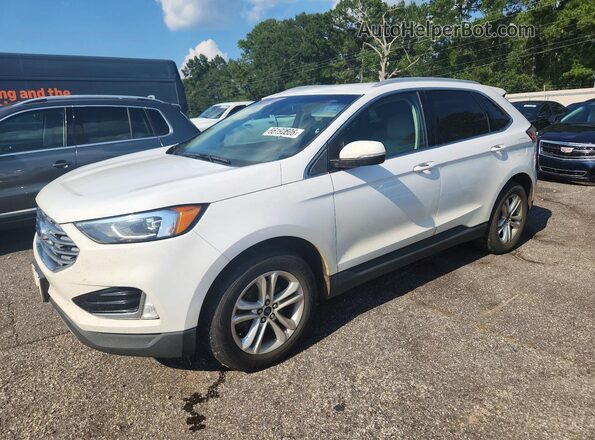 2FMPK3J96KBB67208 2019 FORD EDGE White Հետևի ձախ