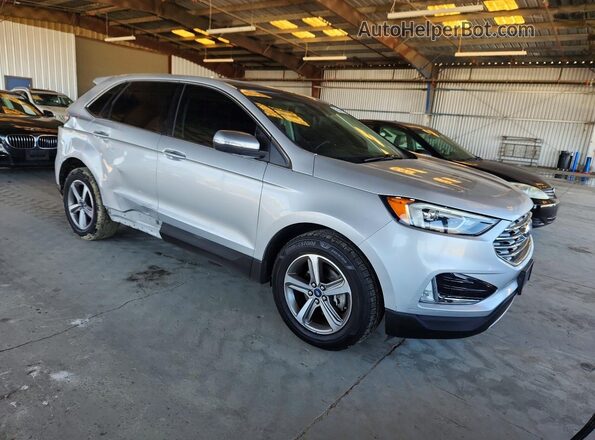 2FMPK3J96KBB96191 2019 FORD EDGE Silver Przód prawy