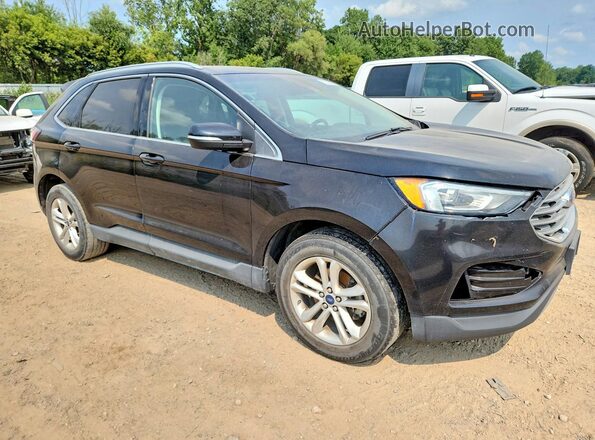 2FMPK3J96KBC08243 2019 FORD EDGE Black Przód prawy