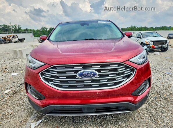 2FMPK3J96KBC59449 2019 FORD EDGE Red Vista frontal